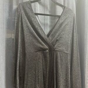 Torrid Silver Blouse